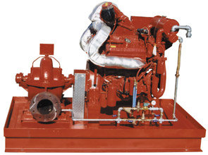 Commercial Horizontal Fire Pump